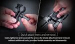 Suport universal pentru fixarea unei lanterne pe țeava modelului Nextorch RM85S » Lanternaputernica.RO