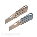 Cuțit pliabil din titan Dulotec K906 – Albastru » Lanternaputernica.RO