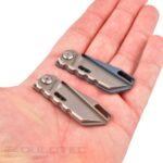 Cuțit pliabil din titan Dulotec K906 – Albastru » Lanternaputernica.RO
