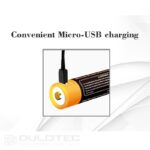 Baterie Vapcell P1418A 14500, 1800 mAh, 1,5 V, cu sistem de protecție și încărcare prin micro USB » Lanternaputernica.RO