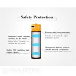 Baterie Vapcell P1418A 14500, 1800 mAh, 1,5 V, cu sistem de protecție și încărcare prin micro USB » Lanternaputernica.RO