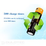 Baterie Vapcell P1418A 14500, 1800 mAh, 1,5 V, cu sistem de protecție și încărcare prin micro USB » Lanternaputernica.RO