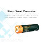 Baterie Vapcell P1835A 18650, 3500 mAh, 10 A, cu sistem de protecție și încărcare prin micro USB » Lanternaputernica.RO