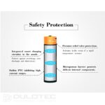 Baterie Vapcell P1835A 18650, 3500 mAh, 10 A, cu sistem de protecție și încărcare prin micro USB » Lanternaputernica.RO