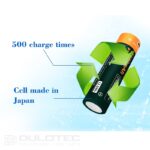 Baterie Vapcell P1835A 18650, 3500 mAh, 10 A, cu sistem de protecție și încărcare prin micro USB » Lanternaputernica.RO