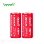 Baterie Vapcell K54 26650 5400 mAh 15 A » Lanternaputernica.RO