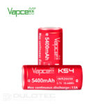 Baterie Vapcell K54 26650 5400 mAh 15 A » Lanternaputernica.RO