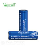 Baterie Vapcell 21700, 5000 mAh, 12 A » Lanternaputernica.RO