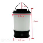 Lampa de camping Dulotec BLR2 + 2 baterii de 2000 mAh » Lanternaputernica.RO