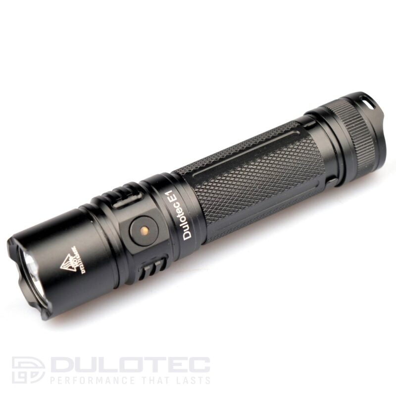 Lanternă compactă Dulotec E1 pentru uz zilnic, cu baterie inclusă » Lanternaputernica.RO