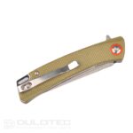Cuțit pliabil Dulotec K212 – verde deschis, oțel inoxidabil 8Cr13 » Lanternaputernica.RO