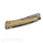 Cuțit pliabil Dulotec K212 – verde deschis, oțel inoxidabil 8Cr13 » Lanternaputernica.RO