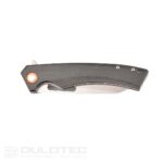 Cuțit pliabil Dulotec K215 – Negru, oțel inoxidabil 8Cr13Mov » Lanternaputernica.RO