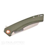 Cuțit pliant Dulotec K215 – verde, oțel inoxidabil 8Cr13Mov » Lanternaputernica.RO