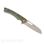 Cuțit pliant Dulotec K215 – verde, oțel inoxidabil 8Cr13Mov » Lanternaputernica.RO