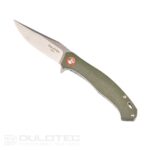 Cuțit pliant Dulotec K213 – verde, din oțel inoxidabil 8Cr13Mov » Lanternaputernica.RO