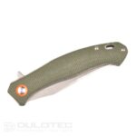Cuțit pliant Dulotec K213 – verde, din oțel inoxidabil 8Cr13Mov » Lanternaputernica.RO