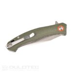 Cuțit pliant Dulotec K213 – verde, din oțel inoxidabil 8Cr13Mov » Lanternaputernica.RO