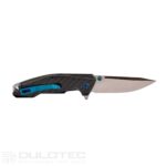 Cuțit pliant Dulotec K260 – mâner din G10 cu acoperire din carbon » Lanternaputernica.RO