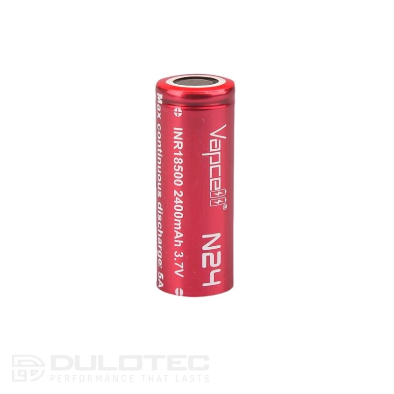 Baterie Vapcell N24 18500, 2400 mAh, 5A » Lanternaputernica.RO