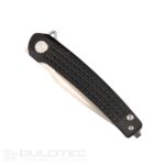 Cuțit pliant Dulotec K255 – mâner din polimer G10 și lamă din oțel de unelte D2 » Lanternaputernica.RO