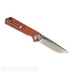 Cuțit pliant Dulotec K256-BR – mâner din Micarta și oțel pentru unelte D2 » Lanternaputernica.RO