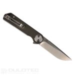 Cuțit pliant Dulotec K256-BK – mâner din Micarta și oțel pentru unelte D2 » Lanternaputernica.RO