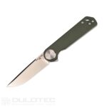 Cuțit pliant Dulotec K256-BR – mâner din Micarta și oțel pentru unelte D2 » Lanternaputernica.RO