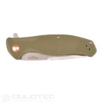 Cuțit pliant Dulotec K222 – verde, oțel inoxidabil 8Cr14Mov » Lanternaputernica.RO