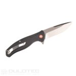 Cuțit pliant Dulotec K222 – Negru, oțel inoxidabil 8Cr14Mov » Lanternaputernica.RO