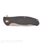 Cuțit pliant Dulotec K222 – Negru, oțel inoxidabil 8Cr14Mov » Lanternaputernica.RO