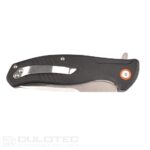 Cuțit pliant Dulotec K222 – Negru, oțel inoxidabil 8Cr14Mov » Lanternaputernica.RO