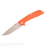 Cuțit pliant Dulotec K223 – portocaliu, oțel inoxidabil 5Cr14Mov » Lanternaputernica.RO