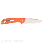Cuțit pliant Dulotec K223 – portocaliu, oțel inoxidabil 5Cr14Mov » Lanternaputernica.RO