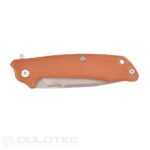 Cuțit pliant Dulotec K223 – maro, oțel inoxidabil 5Cr14Mov » Lanternaputernica.RO