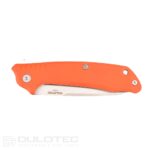 Cuțit pliant Dulotec K223 – portocaliu, oțel inoxidabil 5Cr14Mov » Lanternaputernica.RO