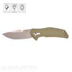 Cuțit pliant Dulotec K224 – Albastru, oțel inoxidabil 8Cr14Mov » Lanternaputernica.RO