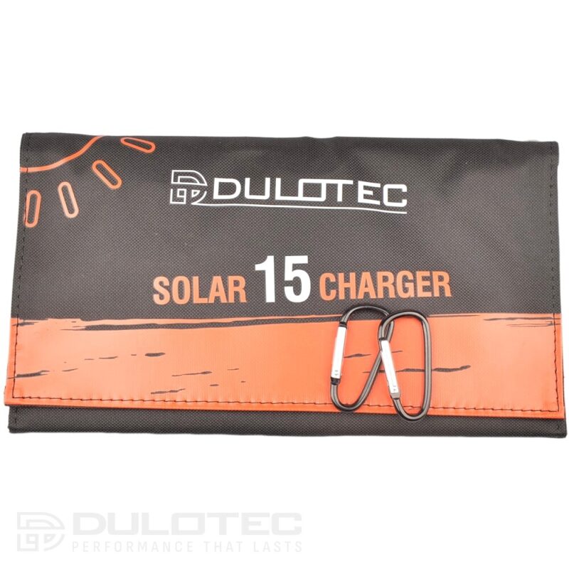 Încărcător solar portabil Dulotec SC1 15 W » Lanternaputernica.RO