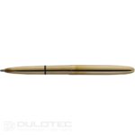 Fisher Space Pen din alamă brută cu efect antimicrobian, model Bullet - 400-RAW, cu cutie cadou » Lanternaputernica.RO