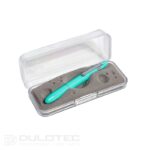 Pix Fisher Space Pen model „Tahitian Blue Bullet” cu agrafă cromată, 400TBLCL, într-o cutie cadou » Lanternaputernica.RO