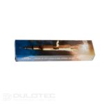 Pix cu bilă Fisher Space Pen Antimicrobial Raw Brass Cap-O-Matic, cu capsa cromată, modelul M4RAW, într-o cutie cadou » Lanternaputernica.RO