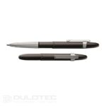 Pix Fisher Space Pen Cap-O-Matic, capac cromat, corp galben, model 775-Y, într-o cutie cadou » Lanternaputernica.RO