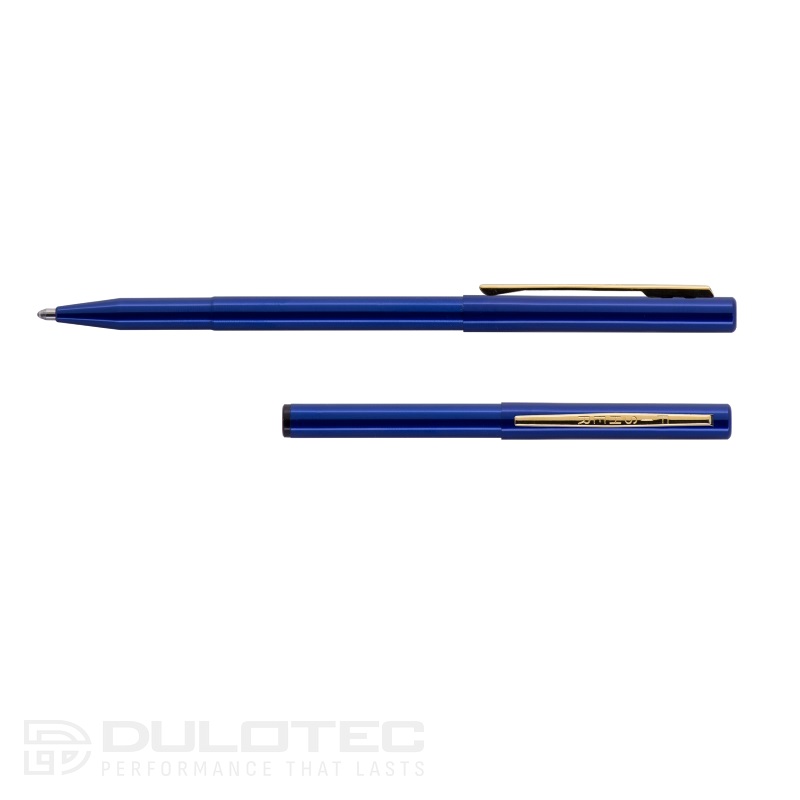 Fisher Space Pen Blue Stowaway, aluminiu anodizat, agrafă, ambalaj blister SWY/C-Blue » Lanternaputernica.RO