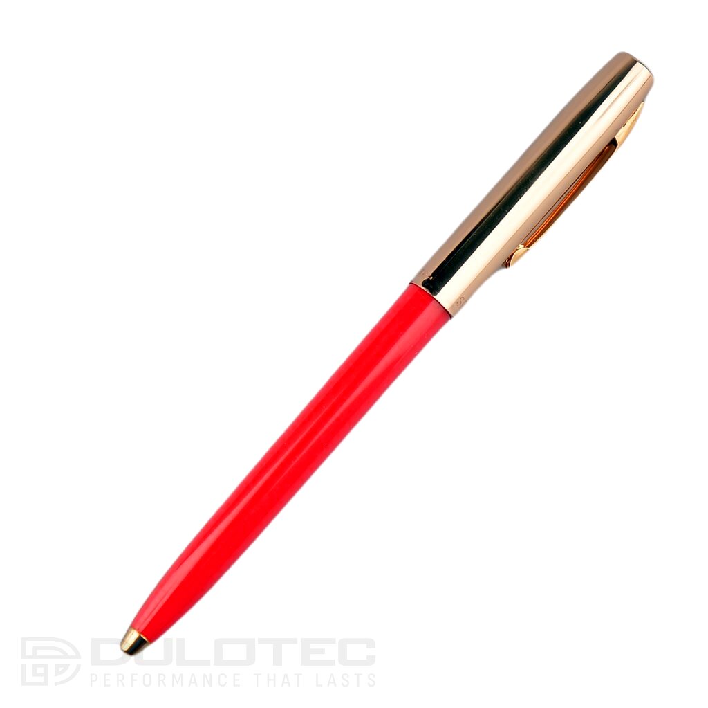 Pix Fisher Space Pen Cap-O-Matic cu capac din alamă și corp roșu, modelul 775G-R, într-o cutie cadou » Lanternaputernica.RO Pix Fisher Space Pen Cap-O-Matic cu capac din alamă și corp roșu, modelul 775G-R, într-o cutie cadou » Lanternaputernica.RO