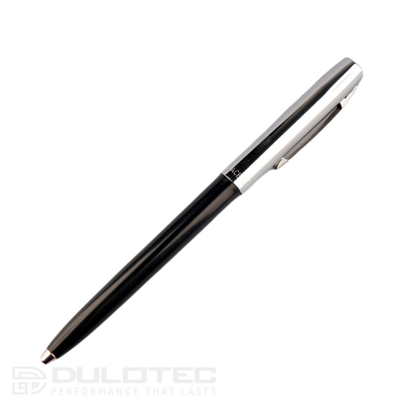 Fisher Space Pen Cap-O-Matic, capac cromat, corp negru, 775-B, într-o cutie cadou » Lanternaputernica.RO