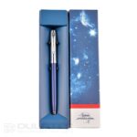 Fisher Space Pen Cap-O-Matic, capac cromat, corp albastru, 775-BL, într-o cutie cadou » Lanternaputernica.RO