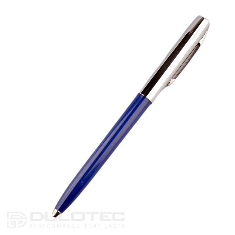Fisher Space Pen Cap-O-Matic, capac cromat, corp albastru, 775-BL, într-o cutie cadou » Lanternaputernica.RO