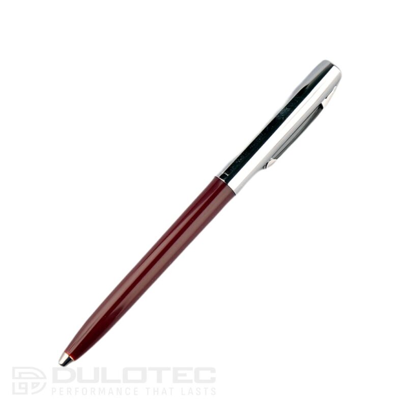 Fisher Space Pen Cap-O-Matic, capac cromat, corp de culoare burgund, 775-Burg, într-o cutie cadou » Lanternaputernica.RO
