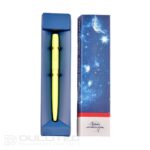 Fisher Space Pen Cap-O-Matic, galben fluorescent, model Tradesman M4TMY, într-o cutie cadou » Lanternaputernica.RO