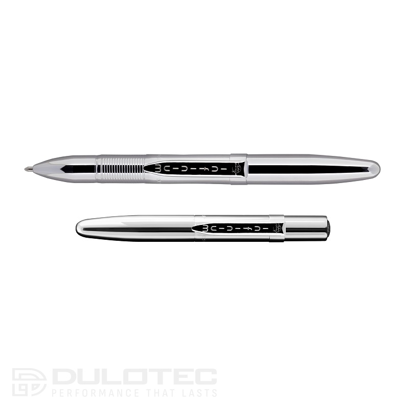 Fisher Space Pen Chrome Infinium, vârf mediu, cerneală albastră, INFCH-1 » Lanternaputernica.RO